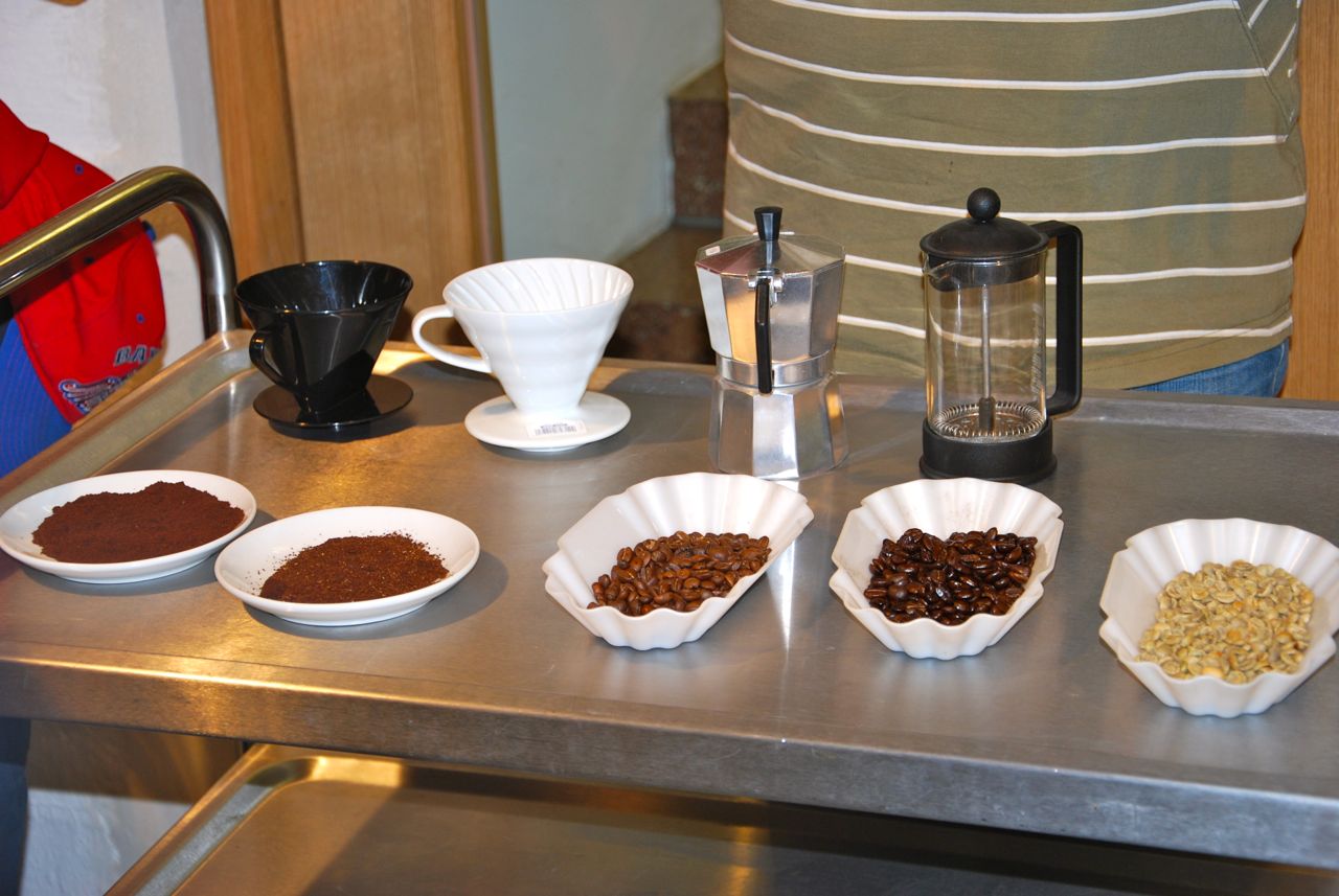 Kaffeesorten und Zubereitung
