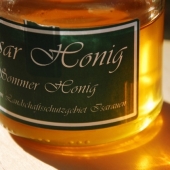 Honig-Ernte …